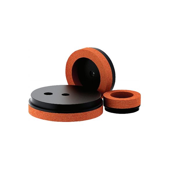 Núm hút đệm xốp tròn Airbest SOP với tấm đỡ diện tích lớn