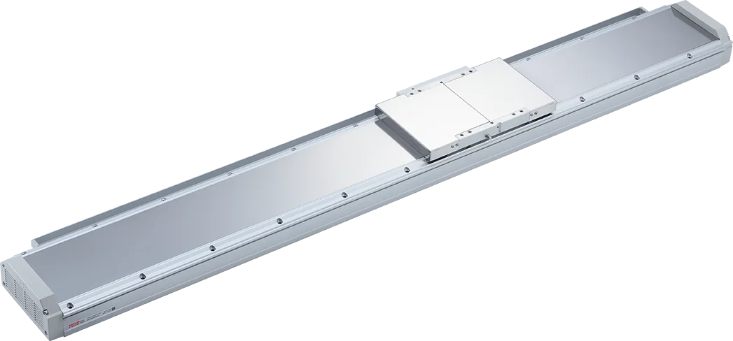 Module trượt động cơ tuyến tính TOYO LNF3 cỡ LNF3-30 với dải che thép không gỉ