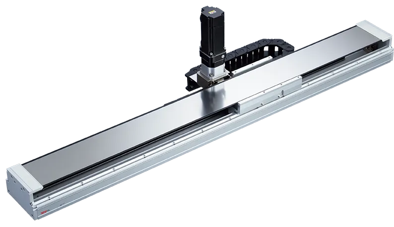 Module trượt điện TOYO ETK truyền động thanh răng – bánh răng, hành trình nối dài không giới hạn