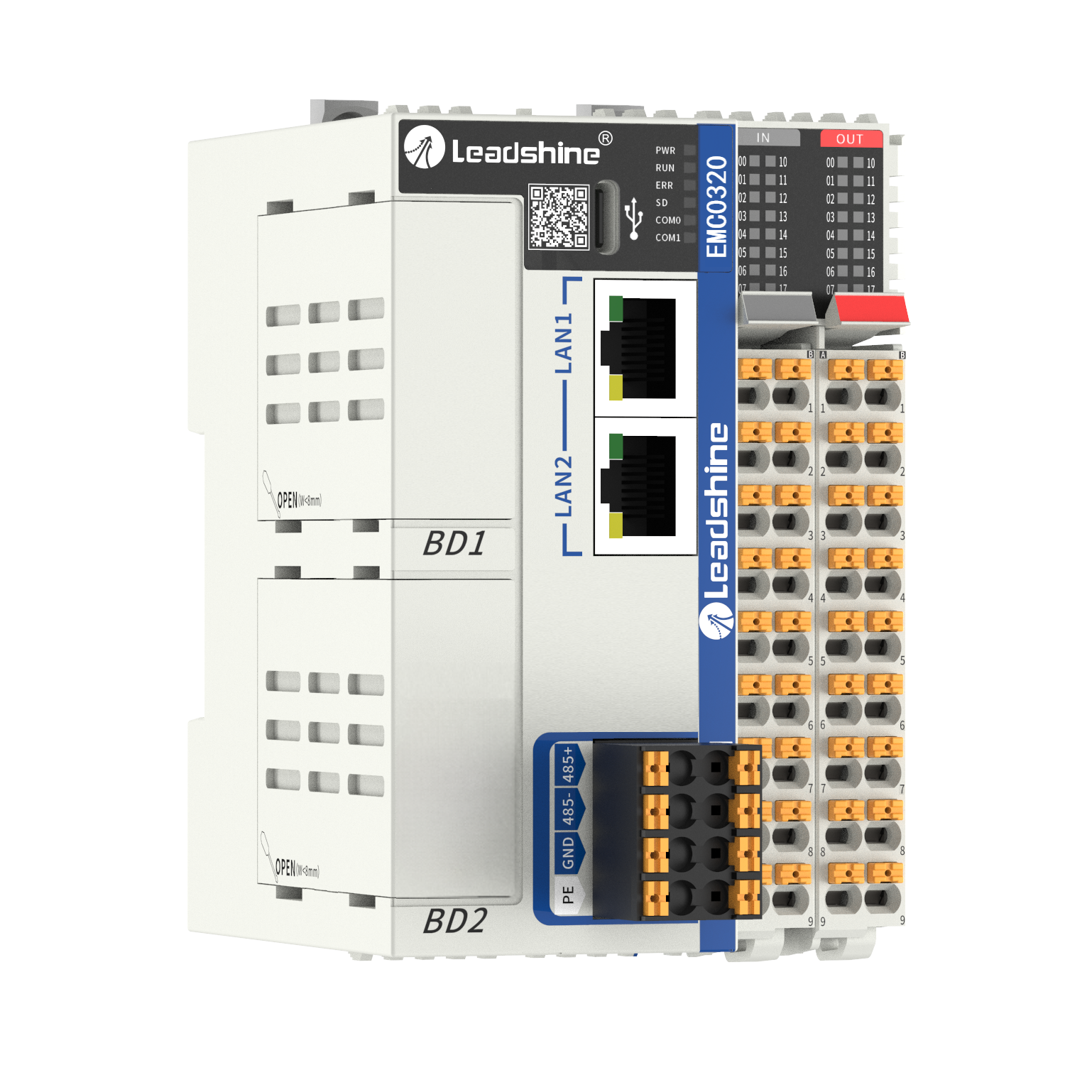 Bộ điều khiển chuyển động Leadshine EMC0320 I/O nhỏ gọn 16 vào 16 ra chính hãng