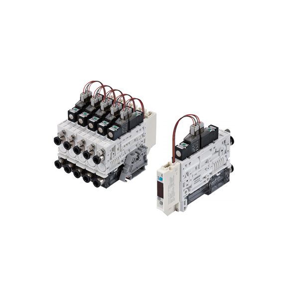 Bộ tạo chân không tích hợp Airbest AZK có cốc lọc trong suốt