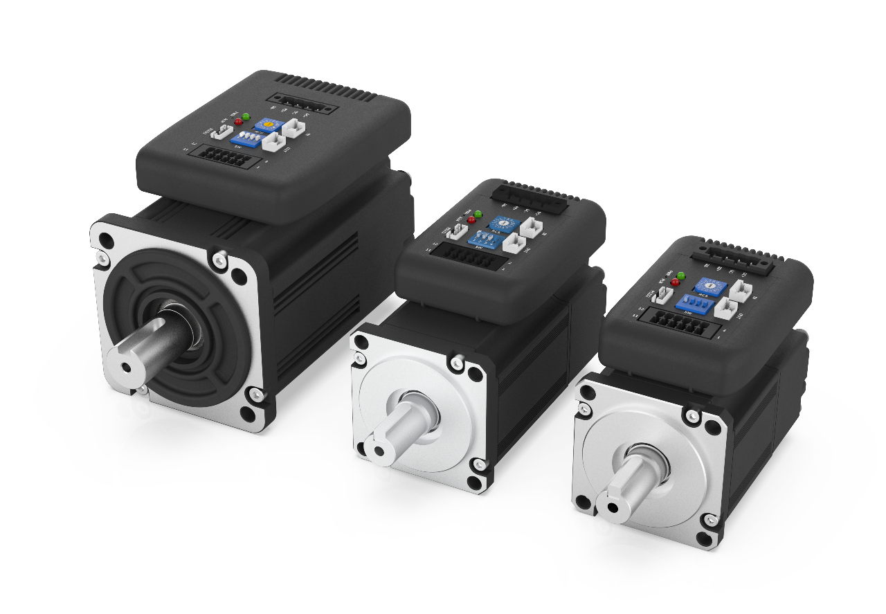 Servo tích hợp driver Leadshine iSV2-RS RS485 Modbus encoder 17-bit low voltage 24-60VDC frame 60 80mm