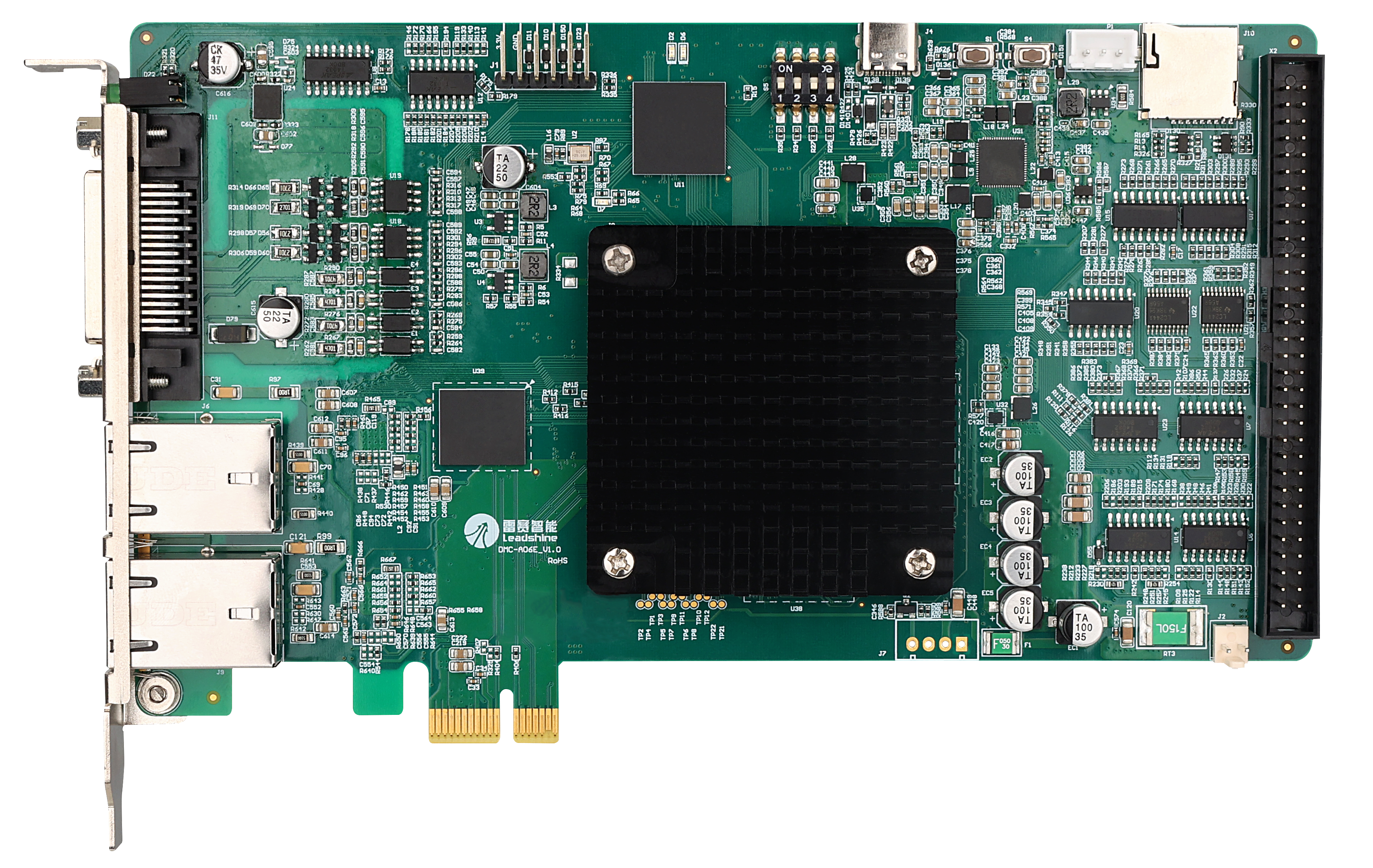 Card điều khiển chuyển động Leadshine DMC-E5000 motion control card EtherCAT 5000 Series chính hãng