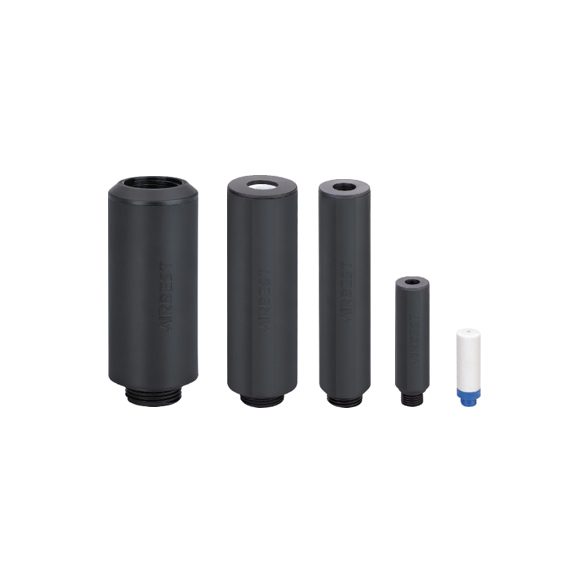 Bộ giảm thanh Airbest ZSA sáu cỡ ren từ G1/8 đến G1