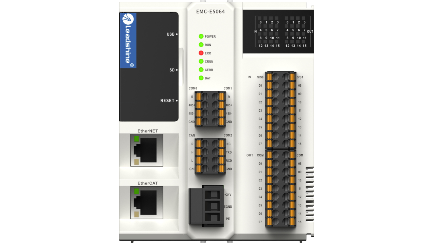 Bộ điều khiển nhúng Leadshine EMC-E5000 series 5000 quỹ đạo cao cấp EtherCAT