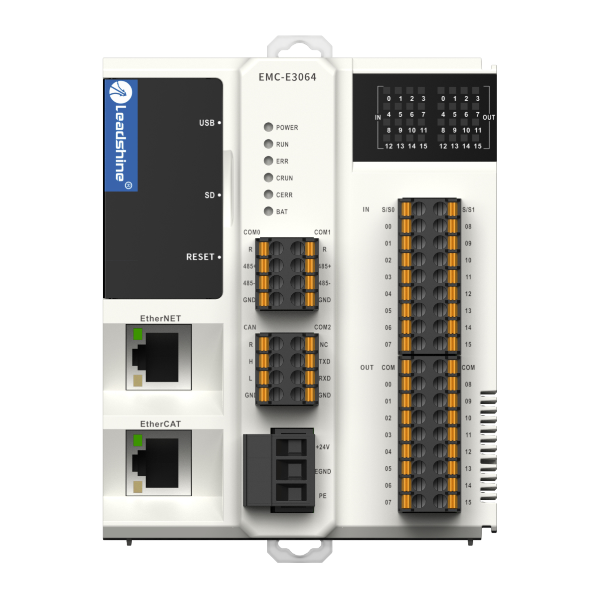 Bộ điều khiển chuyển động Leadshine EMC-E3000 nhúng EtherCAT điểm-điểm chính hãng