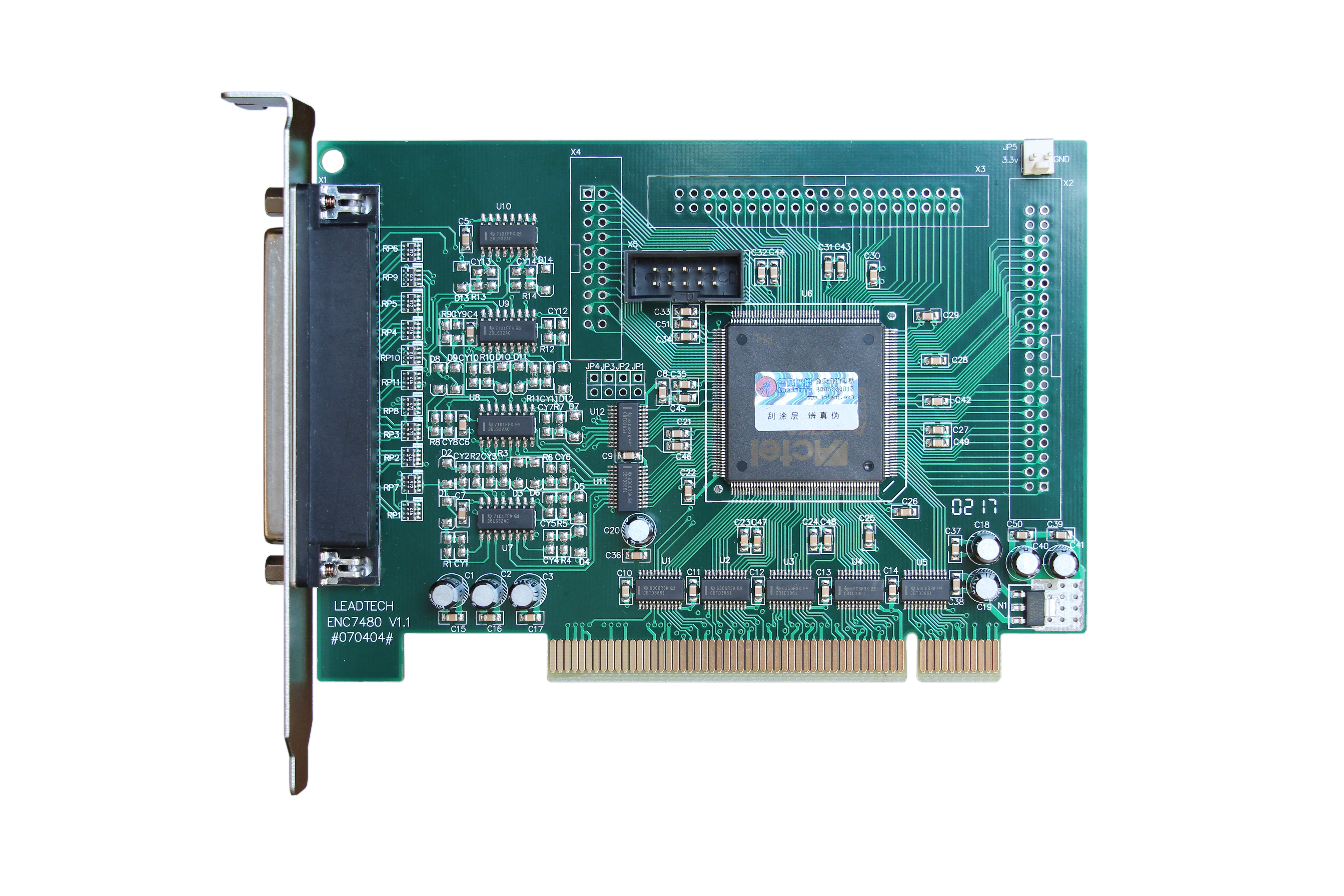 Card đếm xung encoder Leadshine ENC7480 nền FPGA chốt vị trí phần cứng