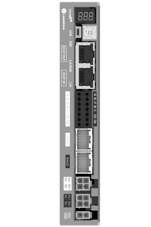 Driver động cơ bước vòng kín 2 trục Leadshine 2CS3E EtherCAT chính hãng