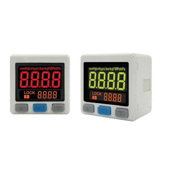 Công tắc áp suất số Airbest ZPDT với màn hình LED ba màu