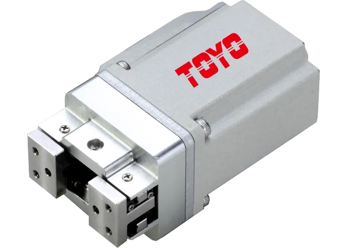 TOYO CHB6 tay kẹp điện siêu nhỏ có ray dẫn hướng tích hợp trong thân