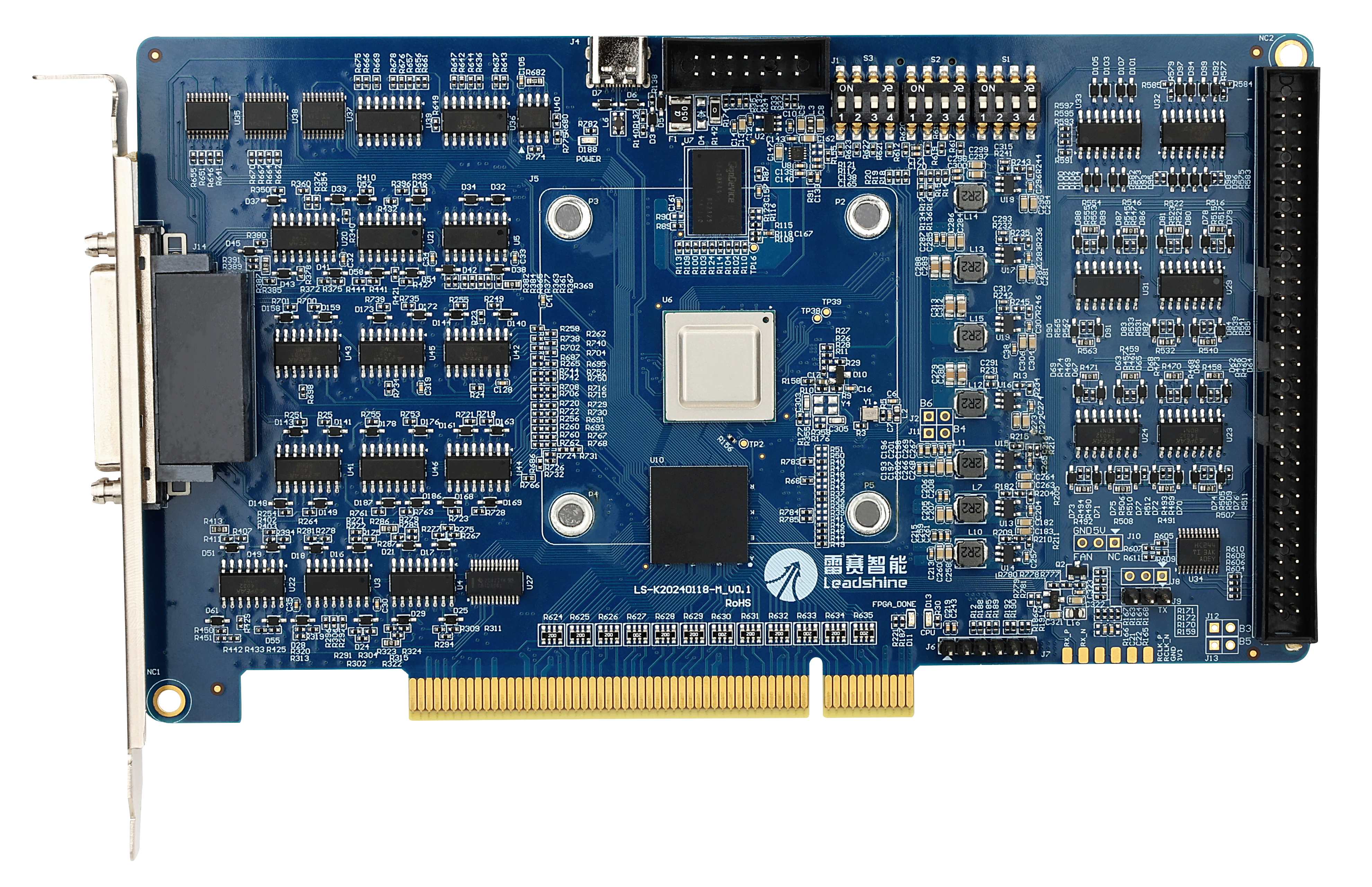 Card điều khiển chuyển động Leadshine DMC5X10 motion control card kiểu xung PCI PCIe chính hãng