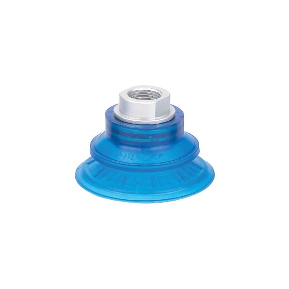 Giác hút ống xếp Airbest SBF chuyên dùng cho tấm kim loại, 6 cỡ từ 30 đến 100 mm