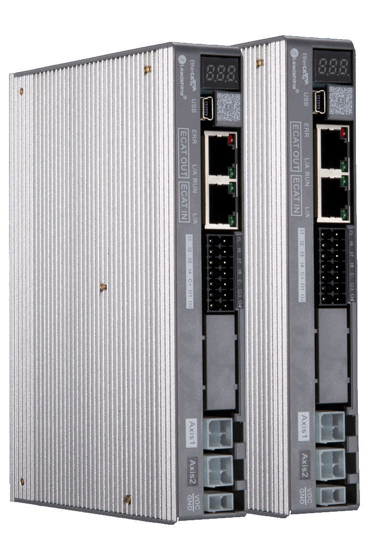 Bộ điều khiển động cơ bước 2 trục Leadshine 2EM3EIP series giao tiếp EtherNet/IP