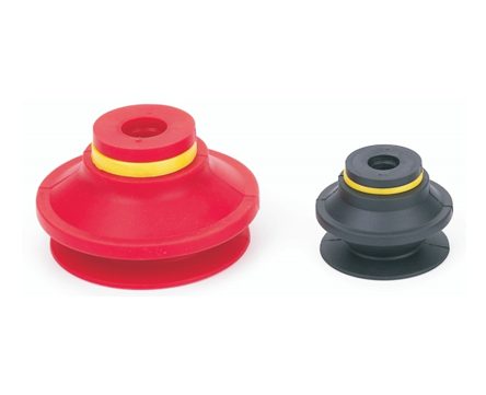 Kết cấu ống xếp giảm chấn và khả năng bám bề mặt lồi lõm của dòng giác hút SB