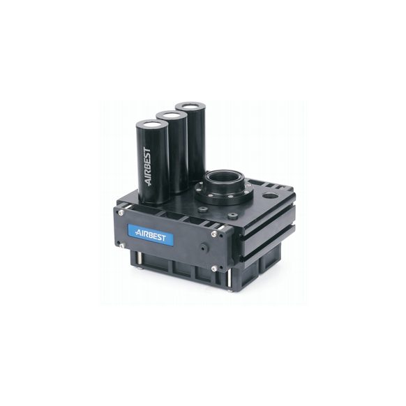 Bộ tạo chân không đa tầng bản ghép Airbest AL với giá lắp và giảm âm ngoài