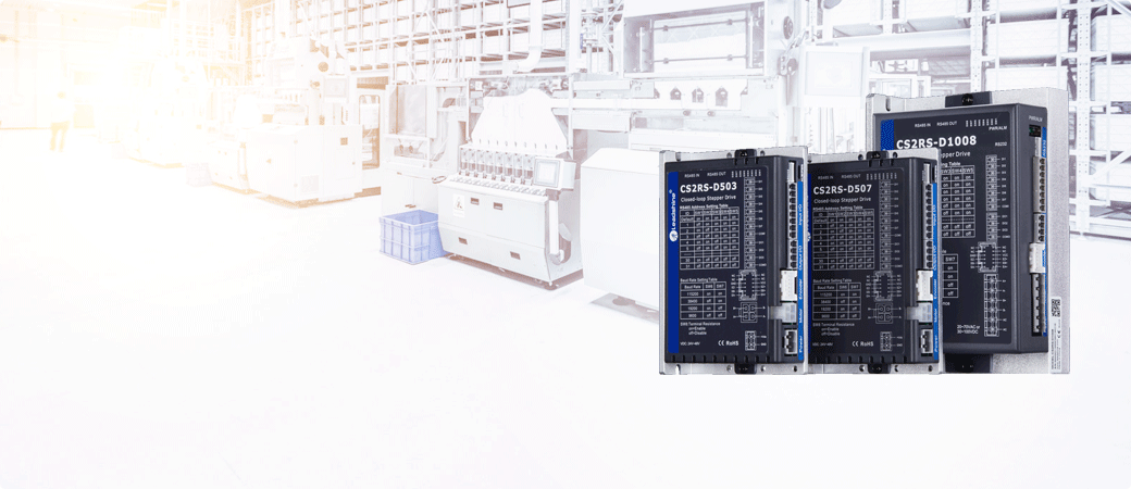 Driver động cơ bước vòng kín Leadshine CS2RS closed-loop stepper drive RS485 Modbus RTU chính hãng